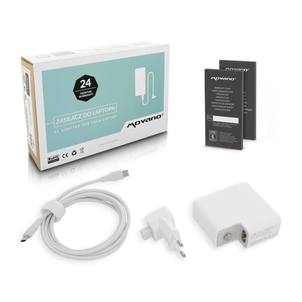 Strømforsyning USB-C 70W bærbar oplader