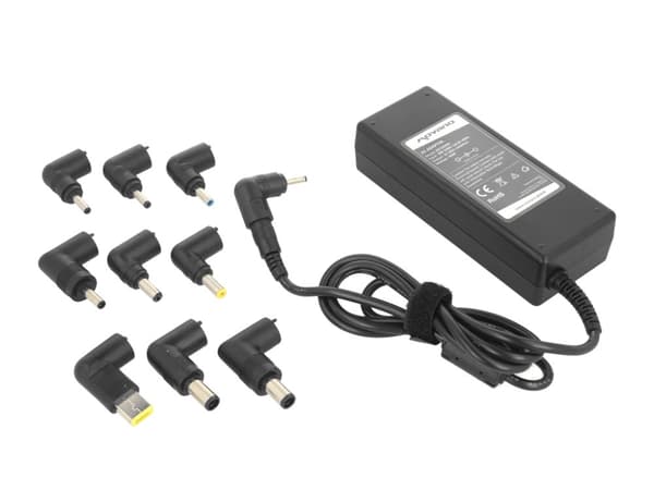 Strømforsyning universaloplader 15-20v|90W|10-bens