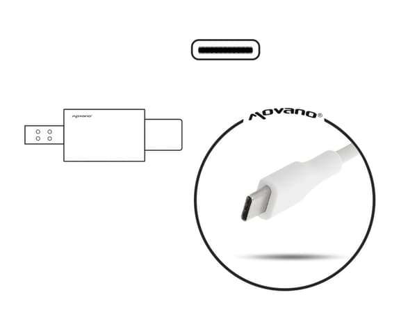 Strømadapteroplader til Apple Macbook USB-C 61W