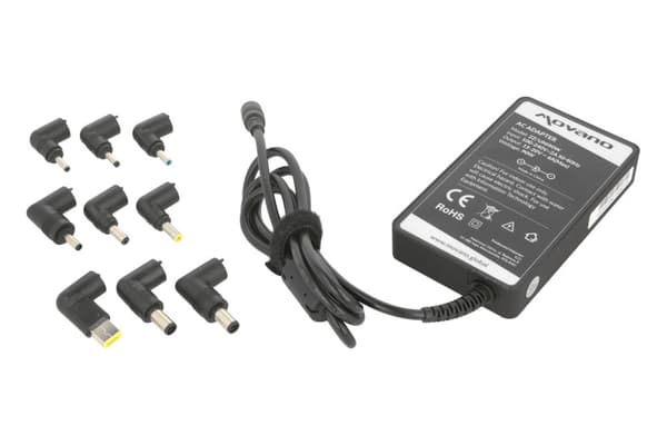 Strømforsyning universaloplader 15-20v|90W|10-bens