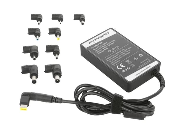 Strømforsyning universaloplader 15-20v|65W|10-bens