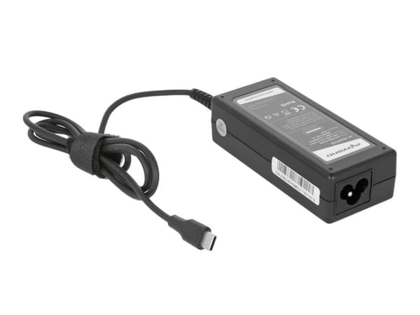 Strømforsyning USB-C 65W bærbar oplader