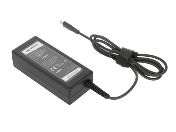 Strømforsyning USB-C 65W bærbar oplader