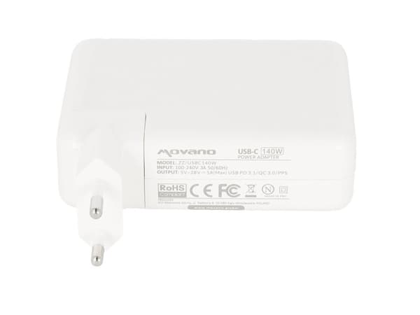 Strømforsyning USB-C 140W bærbar oplader
