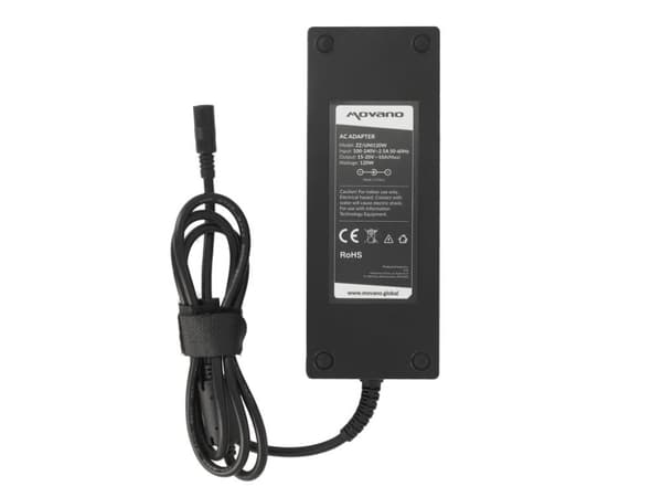 Strømforsyning universaloplader 15-20v|120W|10-bens
