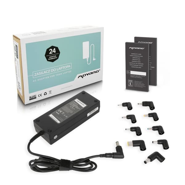 Strømforsyning universaloplader 15-20v|120W|10-bens