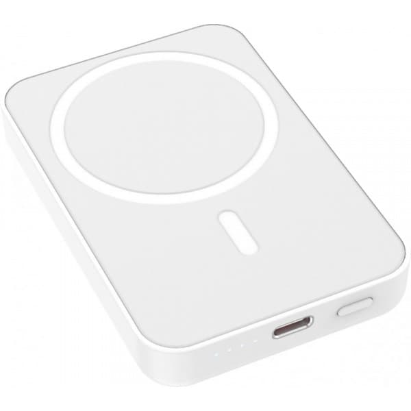 Wave MagPower varavirtalähde, 5000 mAh, valkoinen