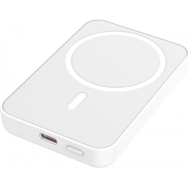Wave MagPower varavirtalähde, 5000 mAh, valkoinen
