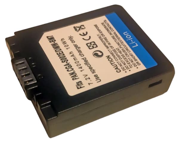 TRX baterie Panasonic/ 1400 mAh/ DMW-BM7/ CGA-S002A/ CGA-S002A/1B/ CGA-S0202E/1B/ neoriginální