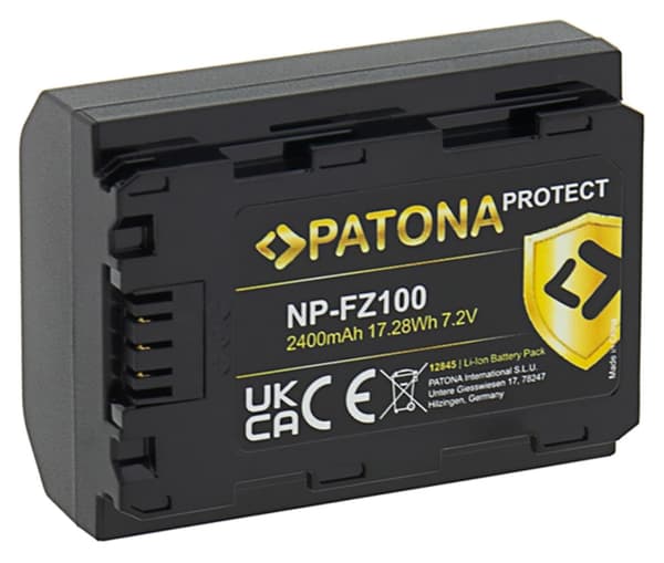 PATONA baterie pro foto Sony NP-FZ100 2400mAh Li-Ion Protect