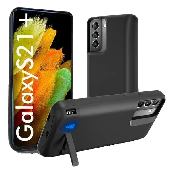 20000mAh Batteriladdningsfodral, Automatisk Laddning, Dubbel Enhetsladdning,För S21 Plus