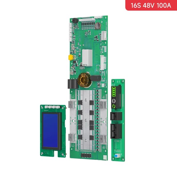 Daly Smart BMS, 16S 48V, 100A til hjemmeenergilagring,LFP 16S 48V 100A FL