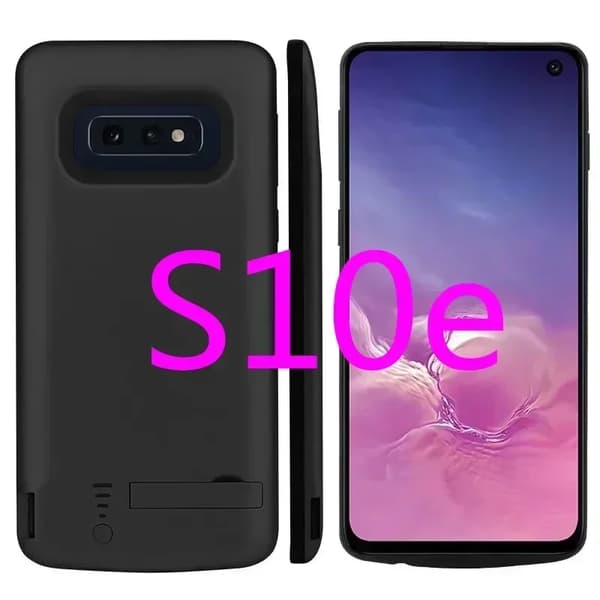 Batteriopladeretui, 20000 mAh kapacitet, slankt design,S10e-Sort-a