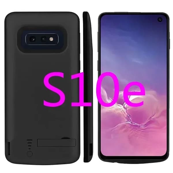 Batteriopladeretui, 20000 mAh kapacitet, slankt design,S10e-Sort-a