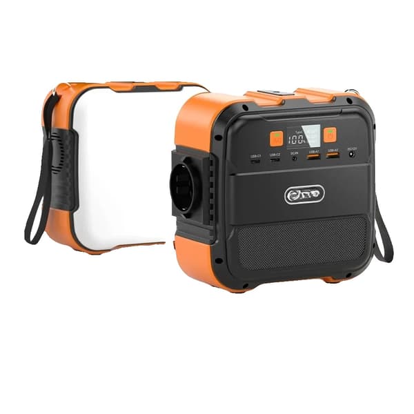 Bærbar Strømbank, 26400mAh Batterikapacitet, 120W AC Udgange, Flere Udgange