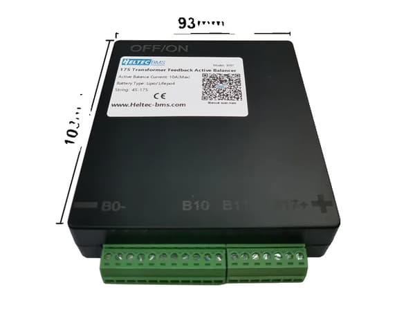 Aktiv balancer, transformator feedback type, Li-ion/LiFePO4/LTO balancer, 4-17S Li ion Lifepo4