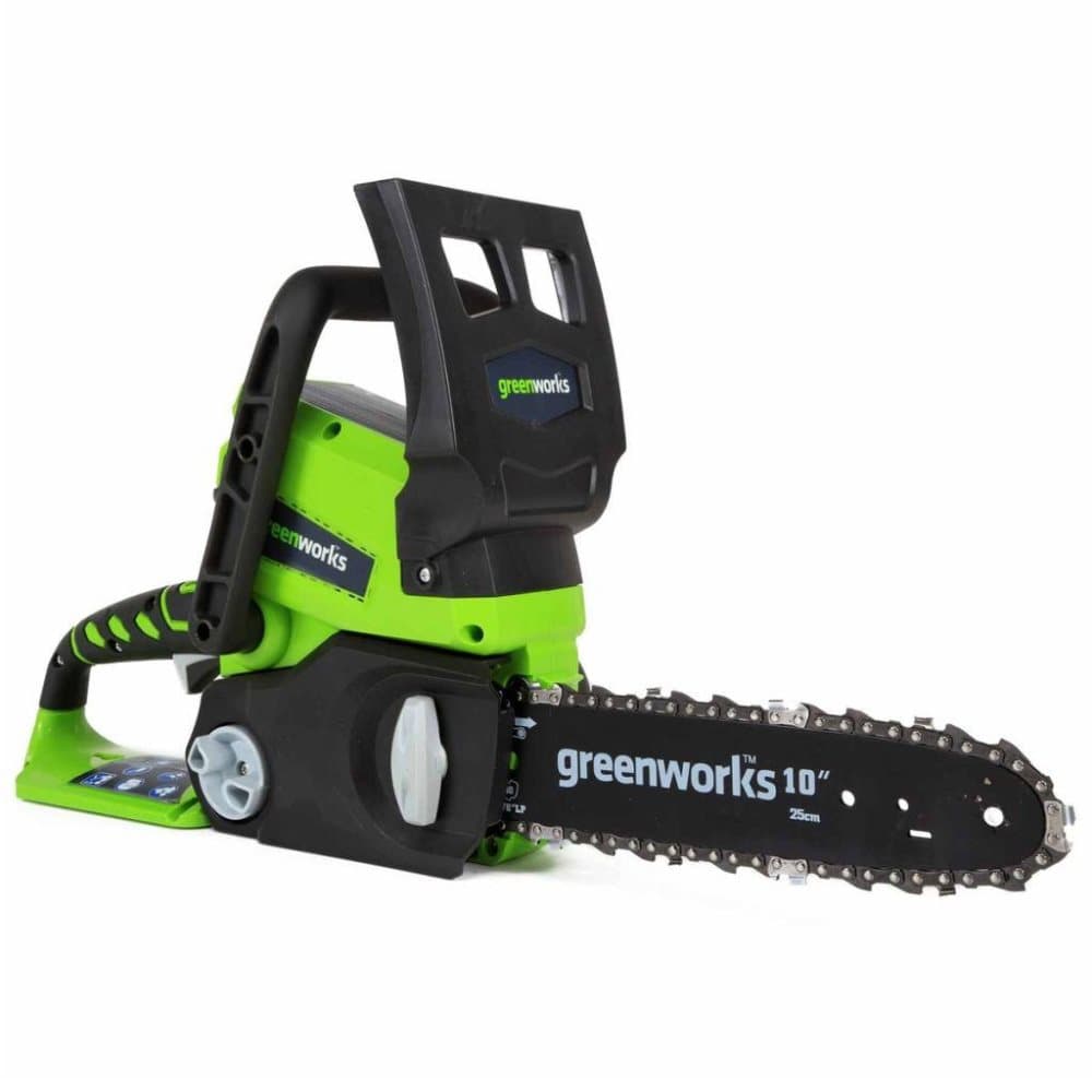 Greenworks Motorsagsett med 24 V 2 Ah batteri G24CS25 25 cm 2000007UA