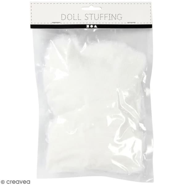 Kuddmaterial - Okänt märke - 50g - Vit - Ideal för kuddar och gosedjur - Mjuk och härlig resultat