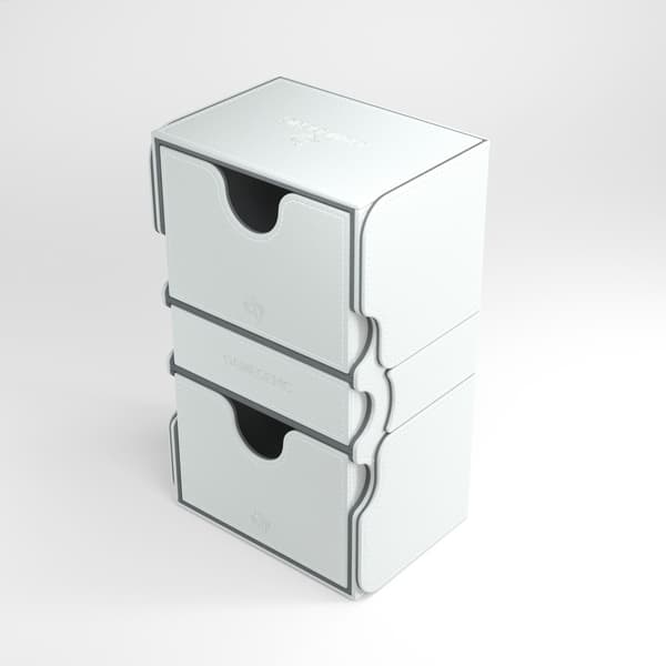 GameGenic Stronghold 200+ Convertible Deck Box (White)