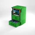Miniatyrbillede 4 af 6: GameGenic Watchtower 100+ Convertible Deck Box (Green)