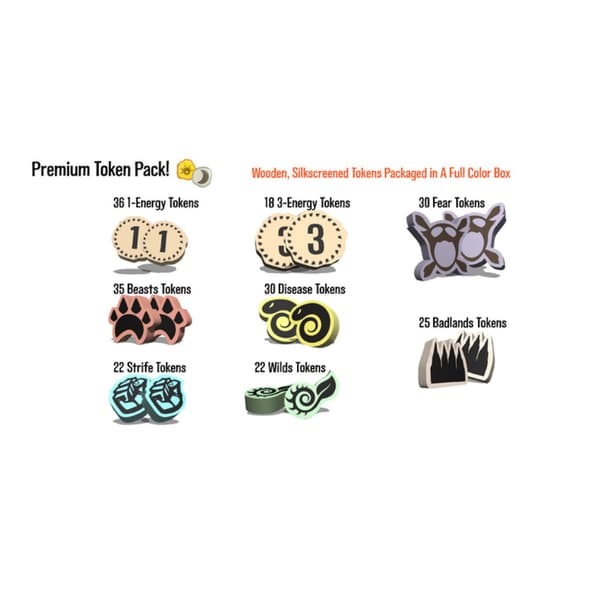 Spirit Island: Premium Token Pack 1 (Exp.)
