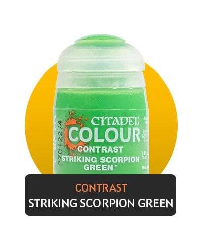 NY! Striking Scorpion Green Contrast Citadel Colour 18 ml Warhammer