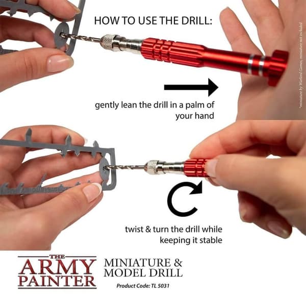 Miniature & Modell drill The Army Painter Modellborr