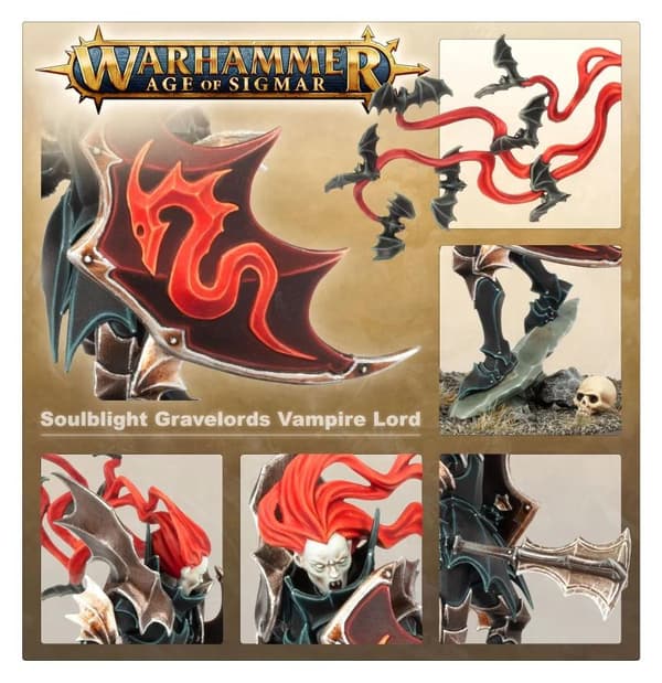 NY! Vampire Lord Soulblight Gravelords Warhammer Age of Sigmar