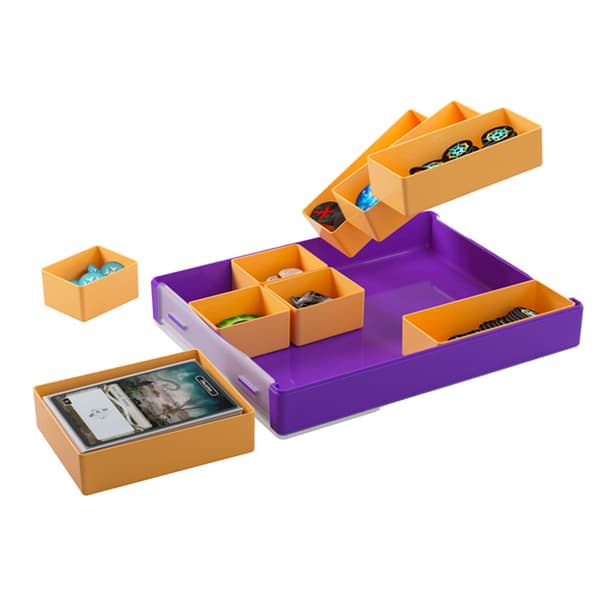 GameGenic Token Silo - Purple/Orange