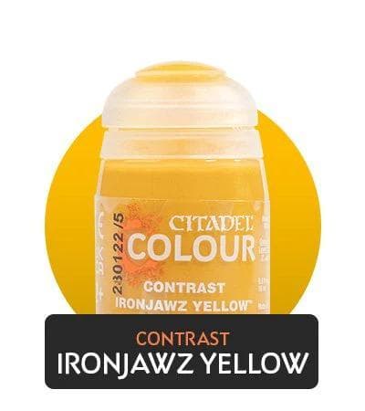 NY! Ironjawz yellow Contrast Citadel Colour 18 ml Warhammer