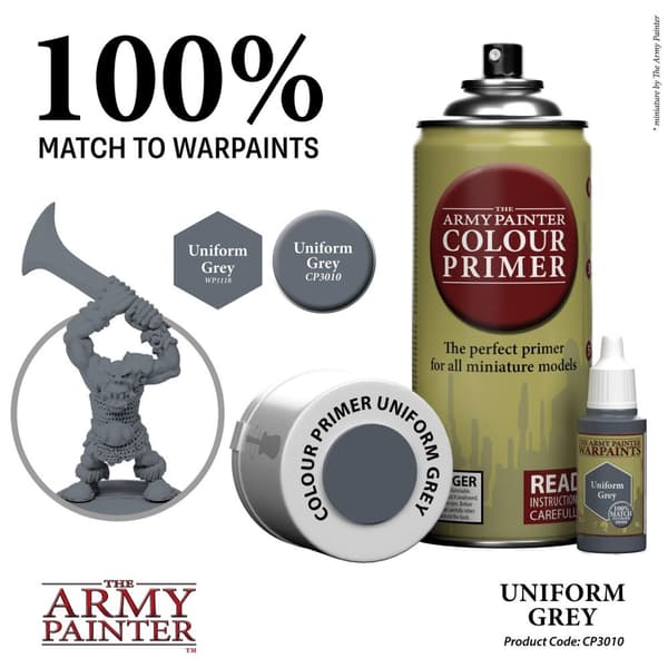 ArmyPainter Colour Primer Spray - Uniform Grey