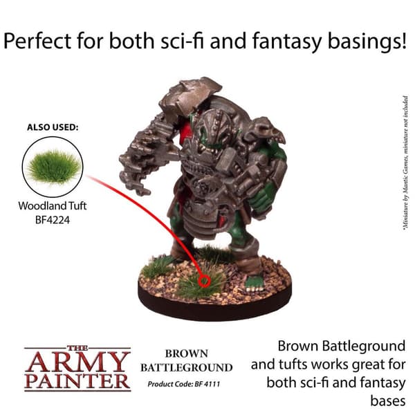 Battlefields: Brown Battleground basing The Army Painter
