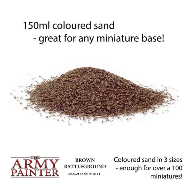 Battlefields: Brown Battleground basing The Army Painter