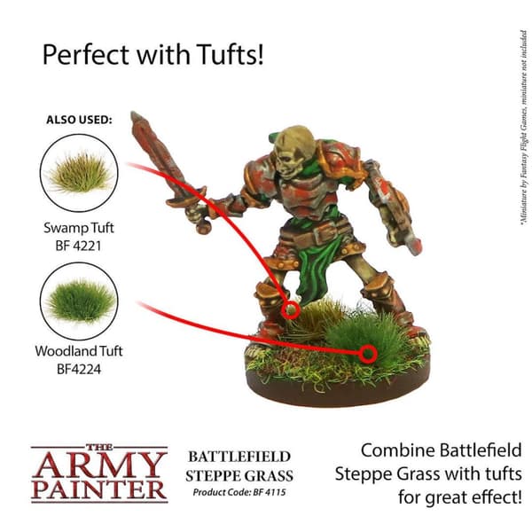 Battlefields: Steppe Grass Battleground basing The Army Painter