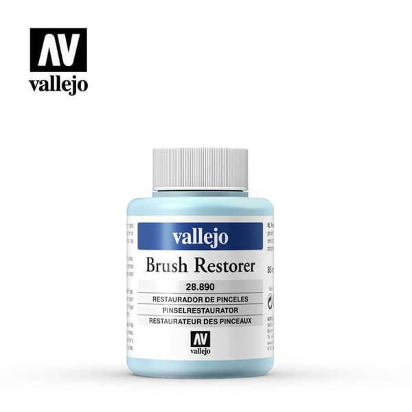 NY! Pensel räddare från Vallejo Brush restorer 85 ml från Vallejo