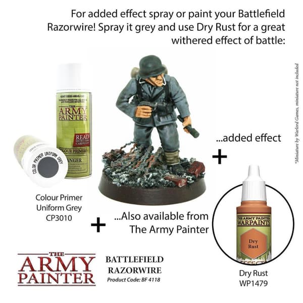 Battlefields: Razorwire  Battleground basing The Army Painter