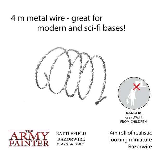 Battlefields: Razorwire  Battleground basing The Army Painter