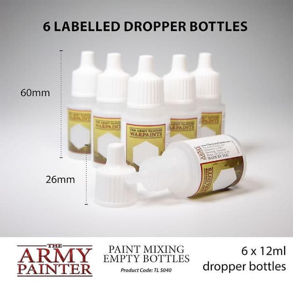 Paint Mixing Empty Bottles The Army Painter