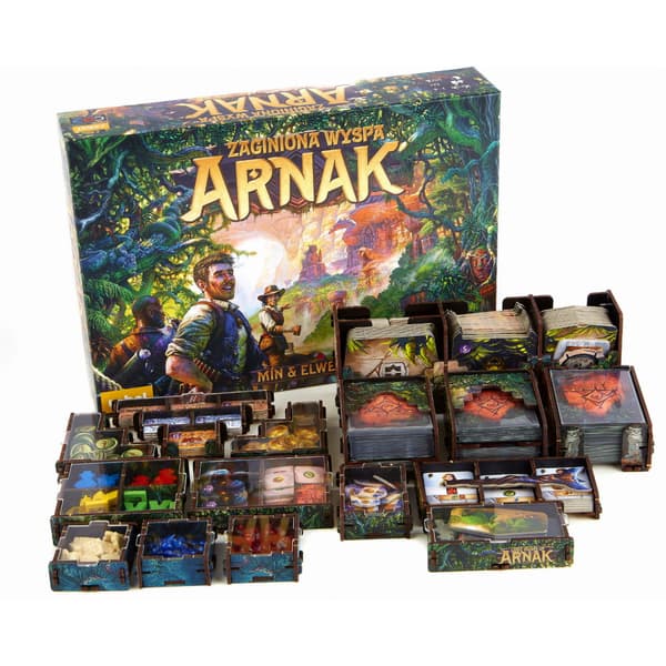 e-Raptor Insert - Lost Ruins of Arnak + expansion UV Print