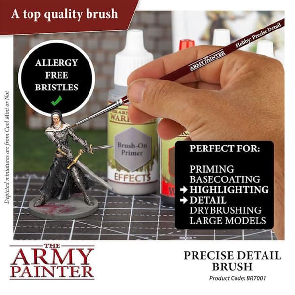 Precise Detail pensel brush The Army Painter