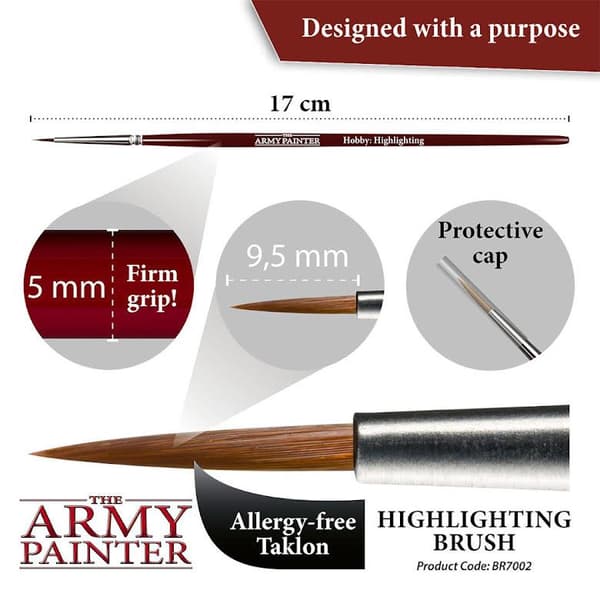 Highlighting pensel brush The Army Painter