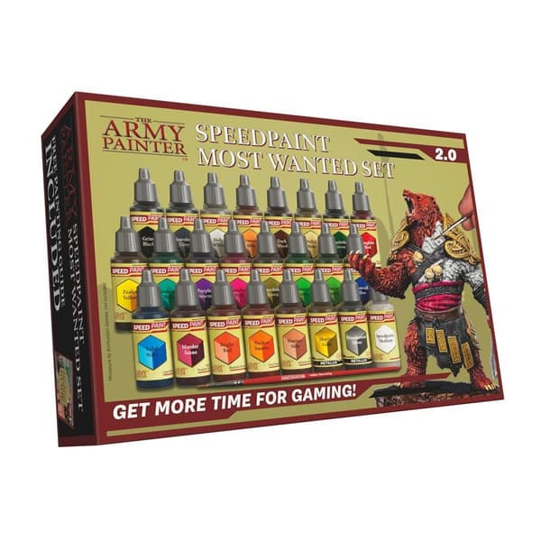 Speedpaint 2.0 Most Wanted Set The Army Painter 24 färger