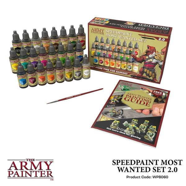 Speedpaint 2.0 Most Wanted Set The Army Painter 24 färger
