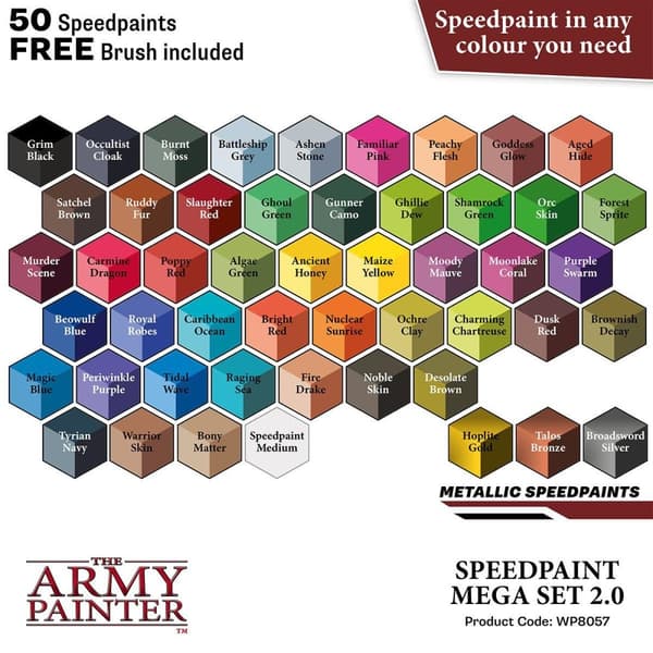 Speed Paint 2.0 MEGA Paint Set The Army Painter