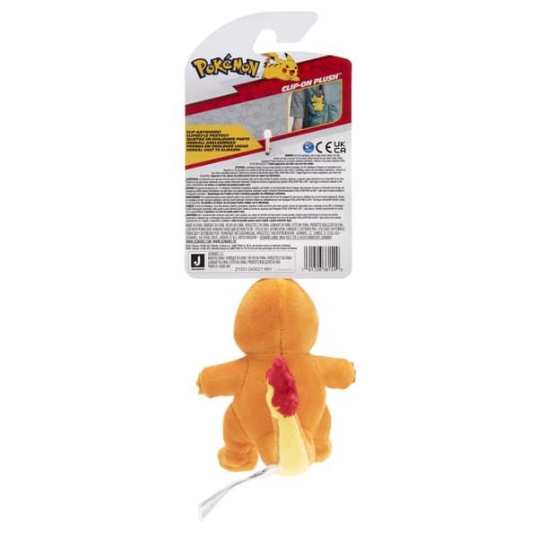 POKEMON W8 Clip-on plush, 8 cm