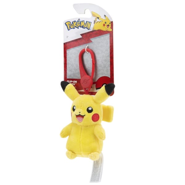 POKEMON W8 Clip-on plush, 8 cm