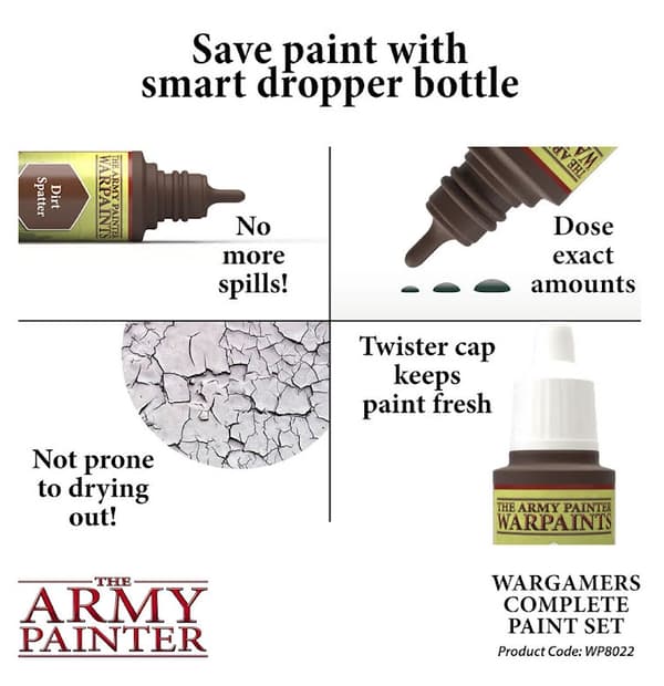 Warpaints Complete Paint Set The Army Painter 124 färger