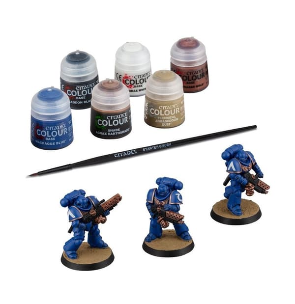 NY! Infernus  Marines + Paints Warhammer 40 000 Space Marines Paint set färgset