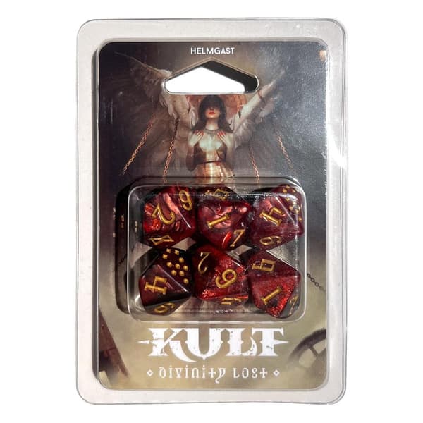 Kult: Divinity Lost RPG - Dice Set Inferno Edition