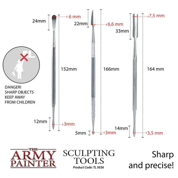 Hobby Sculpting Tools från The Army Painter